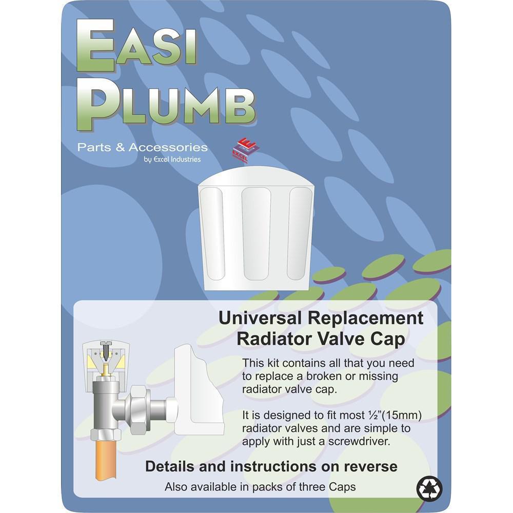 Universal Repl Rad Valve Head 1Pk EPRRH1 - RAD VALVES/VENTS/KEYS - Beattys of Loughrea