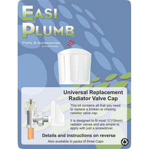 Universal Repl Rad Valve Head 1Pk EPRRH1 - RAD VALVES/VENTS/KEYS - Beattys of Loughrea