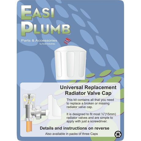 Universal Repl Rad Valve Head 1Pk EPRRH1 - RAD VALVES/VENTS/KEYS - Beattys of Loughrea