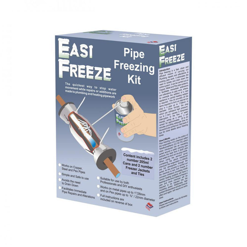 Easi Freeze Pipe Freezer Kit Pipes Up To 1In/2 - HEATING ADDITIVES - Beattys of Loughrea