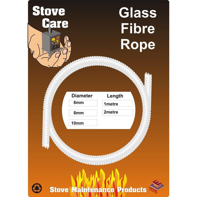 Stove Care 2M 6Mm Glass Fibre Rope SC26GFR - STANLEY PARTS/SPARES - Beattys of Loughrea