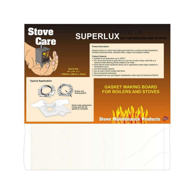 Stove Care Superlux Gasket Maker 40X40X1Cm SCS - STANLEY PARTS/SPARES - Beattys of Loughrea