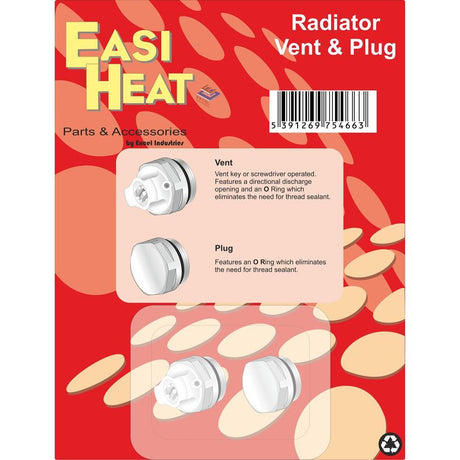 Radiator Vent And Plug Kit EPRPDRV - RAD VALVES/VENTS/KEYS - Beattys of Loughrea