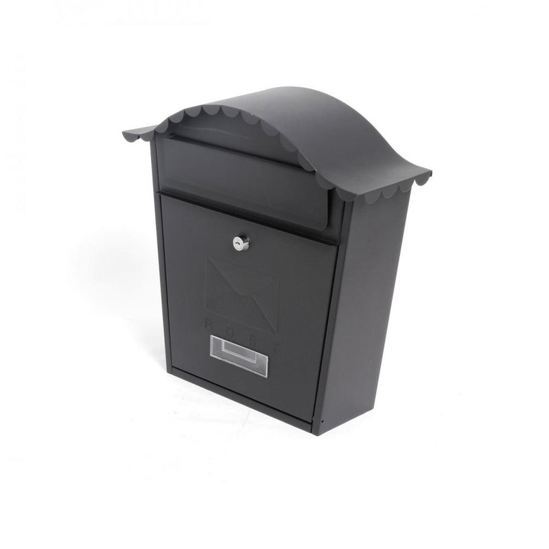 De Vielle Traditional Post Box - Black - LETTER BOXES - Beattys of Loughrea
