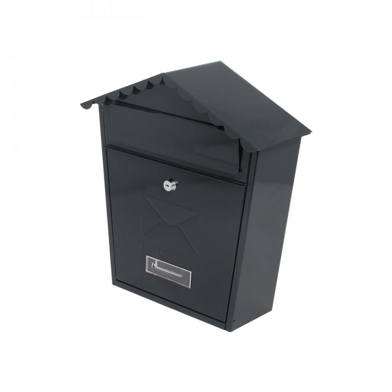 De Vielle Classic Post Box - Black - LETTER BOXES - Beattys of Loughrea