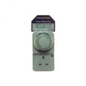 Powermaster 24 Hour Plug-In Timer - 13 amp - TIMERS/PLUG IN - Beattys of Loughrea