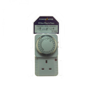 Powermaster 24 Hour Plug-In Timer - 13 amp - TIMERS/PLUG IN - Beattys of Loughrea