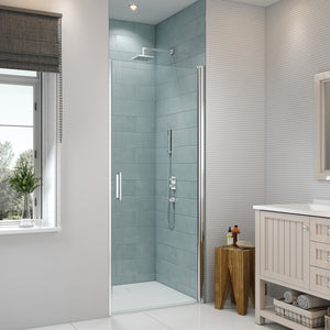 Merlyn 8 Series Frameless Pivot Door 760mm - SHOWER DOORS - Beattys of Loughrea