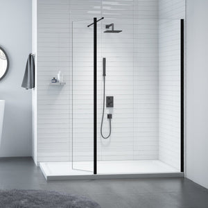 Merlyn Black Swivel panel 300mm - SHOWER DOORS - Beattys of Loughrea