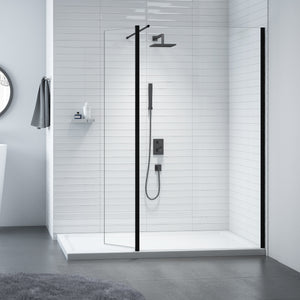 Merlyn Black Swivel panel 300mm - SHOWER DOORS - Beattys of Loughrea