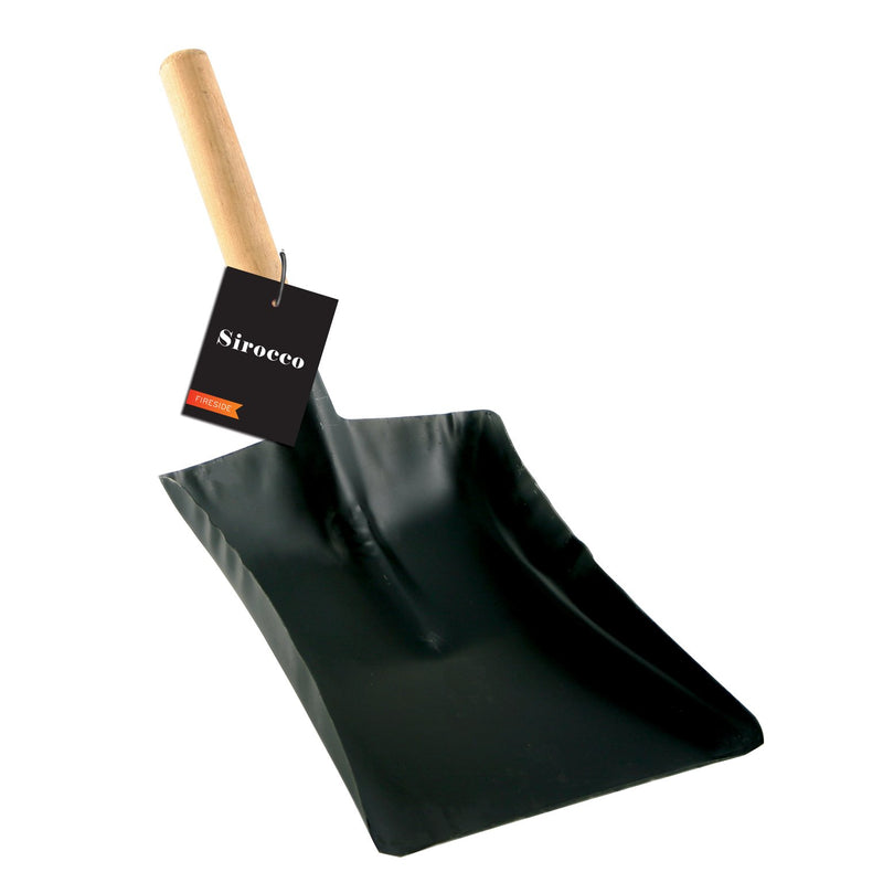 Sirocco Fire Shovel Wood Handle - 7.5in - FIREPLACE - SHOVELS POKERS ACC - Beattys of Loughrea