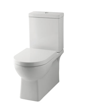 Bathroom Studio Oslo Close Coupled Back To Wall Pan & Seat - WC/PANS/SCREWS - Beattys of Loughrea