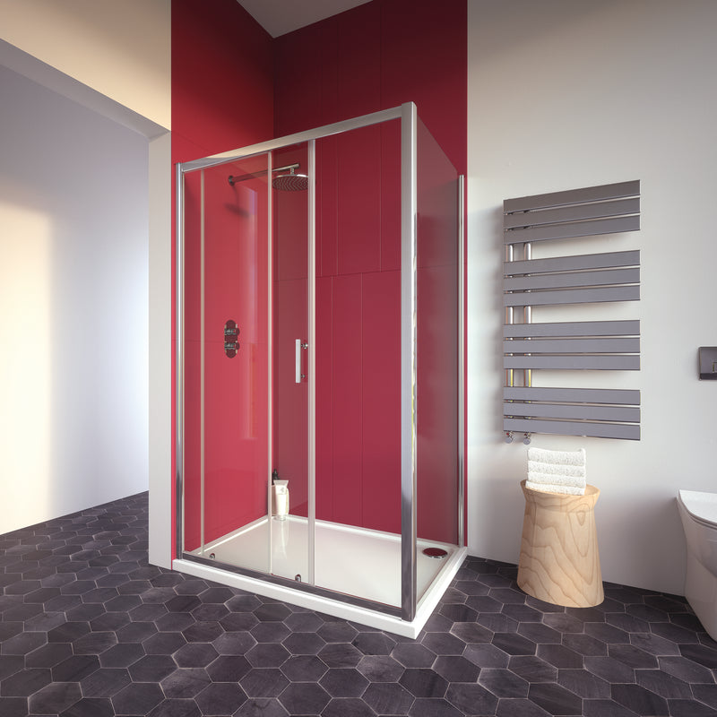 Bathroom Studio City Plus Slider 1000mm - SHOWER DOORS - Beattys of Loughrea