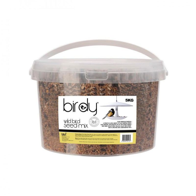 Birdy Wild Bird Seed Mix - 5kg - BIRD FOOD - Beattys of Loughrea