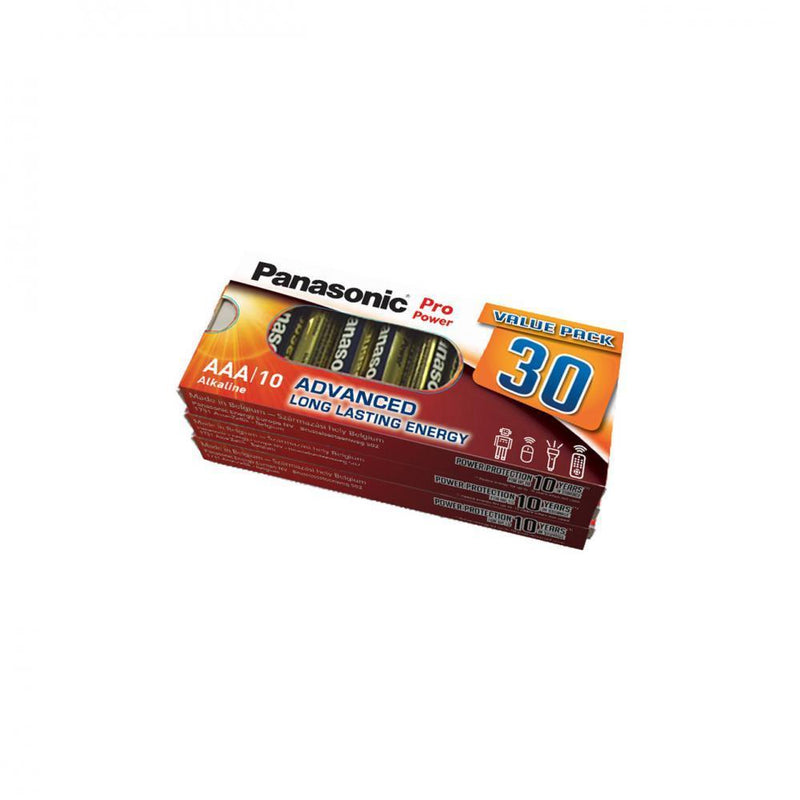 Panasonic Pro Power Alkaline AA Batteries Pack of 30 - BATTERIES - Beattys of Loughrea