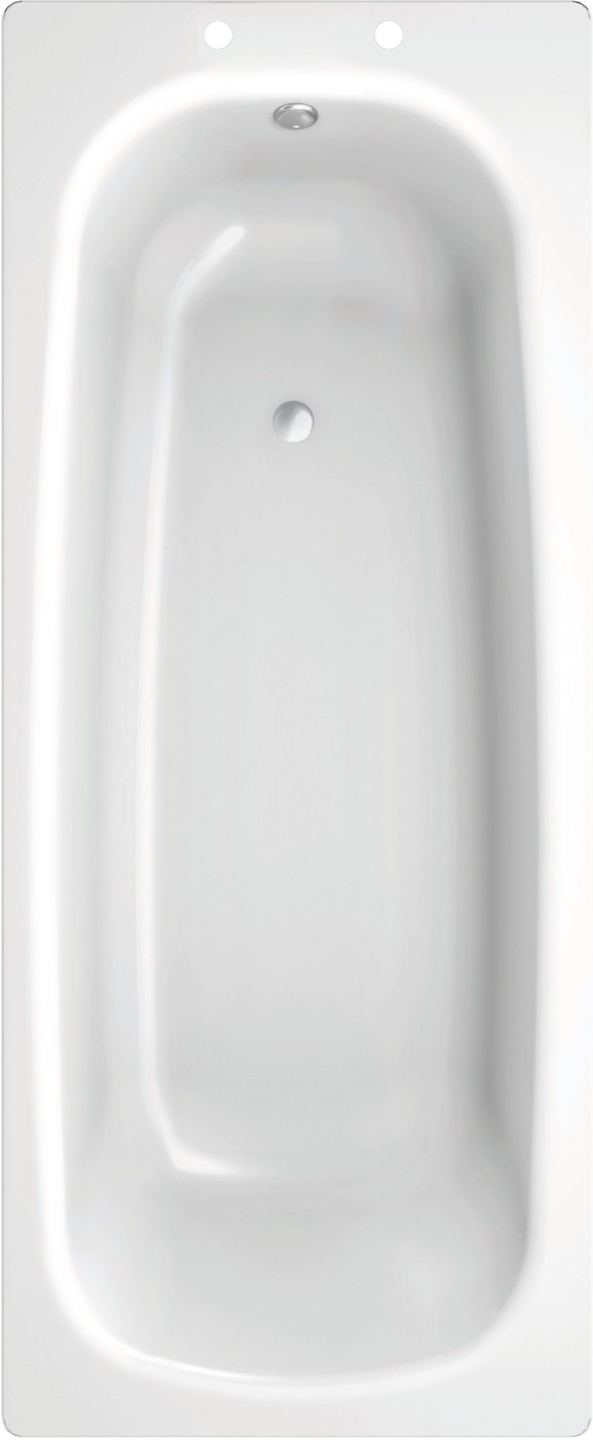 StrataSingle Ended Steel Bath L 1600 x W 700mm x D 390mm - BATHS - Beattys of Loughrea