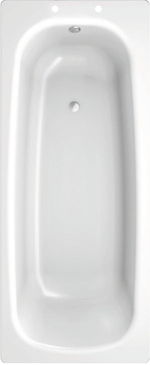 StrataSingle Ended Steel Bath L 1600 x W 700mm x D 390mm - BATHS - Beattys of Loughrea