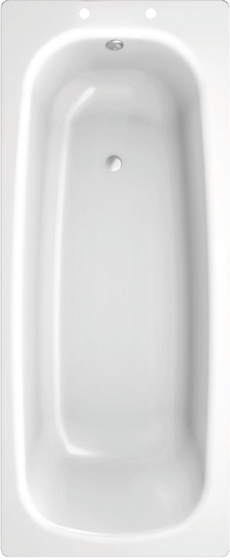 StrataSingle Ended Steel Bath L 1600 x W 700mm x D 390mm - BATHS - Beattys of Loughrea