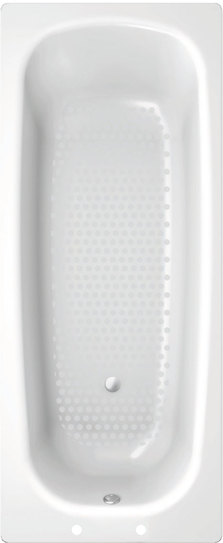 StrataSingle Ended Steel Bath with Anti Slip L 1600 x W 700mm x D 390mm - BATHS - Beattys of Loughrea