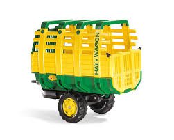 Rolly Hay Wagon Green Single Axle - RIDE ON TRACTORS & ACCESSORIES - Beattys of Loughrea
