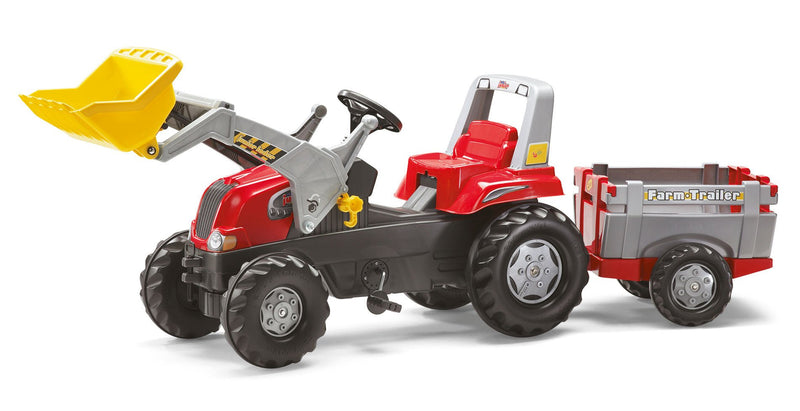 Rolly Junior RT Tractor with Loader & Trailer - RIDE ON TRACTORS & ACCESSORIES - Beattys of Loughrea