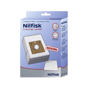 Nilfisk Coupe & Go Series Dustbags - VAC BAGS & SPARES - Beattys of Loughrea