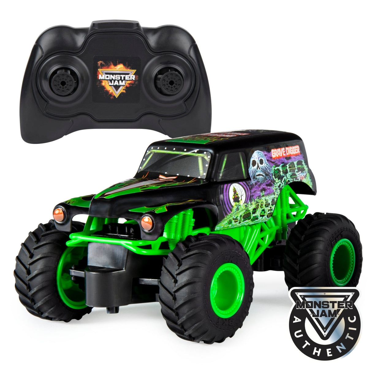 Monster Jam R/C 1:24 Grave Digger - CARS/GARAGE/TRAINS - Beattys of Loughrea