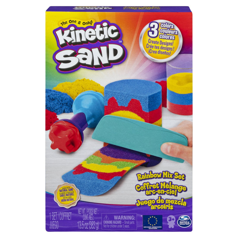 Kinetic Sand Rainbow Mix Set - ART & CRAFT/MAGIC/AIRFIX - Beattys of Loughrea
