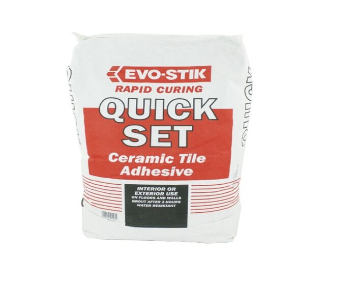 EVO 10KG QUICK SET TILE ADHESIVE - TILE ADHESIVE/ADH&GROUT - Beattys of Loughrea