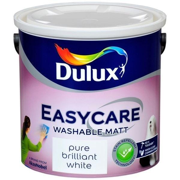 Dulux Easycare 2.5L White Matt - WHITES - Beattys of Loughrea