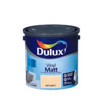 Matt 2.5L Soft Peach Dulux - READY MIXED - WATER BASED - Beattys of Loughrea