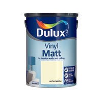 Matt 5L Orchid White Dulux - READY MIXED - WATER BASED - Beattys of Loughrea