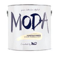 Moda 2.5L Venetian White Dulux - READY MIXED - WATER BASED - Beattys of Loughrea