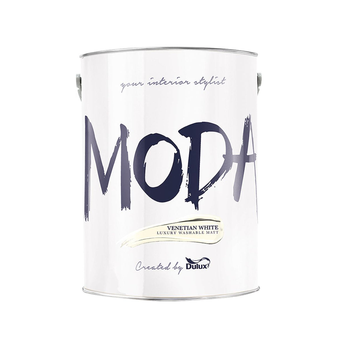Moda 5L Venetian White Dulux - READY MIXED - WATER BASED - Beattys of Loughrea