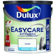 Kitchen 2.5L Iced White Dulux - READY MIXED - WATER BASED - Beattys of Loughrea