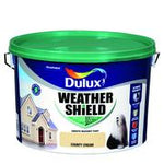 COUNTY CREAM Dulux Weathershield Masonry Paint Colours - 10 Litre - EXTERIOR & WEATHERSHIELD - Beattys of Loughrea