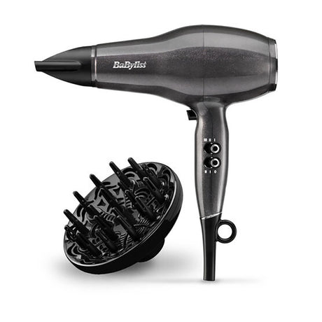 Babyliss Hairdryer Platinum Diamond 2300W Ac Diffuser 6490DU - HAIR DRYER - Beattys of Loughrea