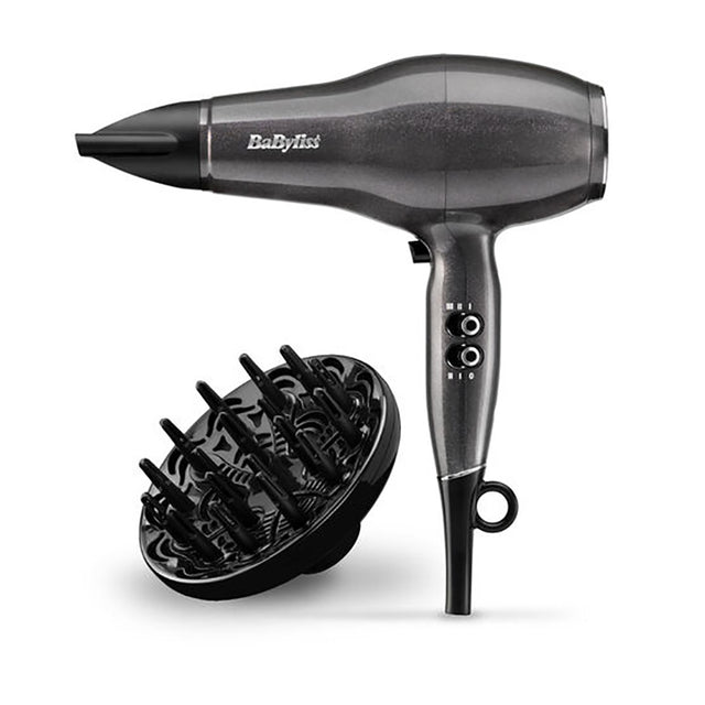 Babyliss Hairdryer Platinum Diamond 2300W Ac Diffuser 6490DU - HAIR DRYER - Beattys of Loughrea