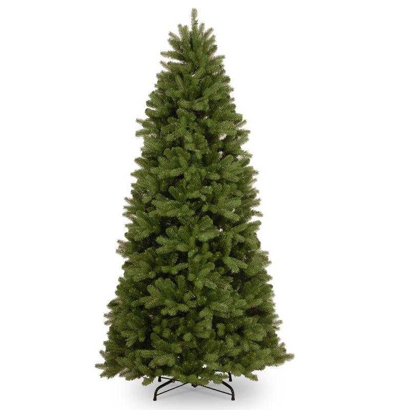 7.5ft National Tree Company Newberry Spruce Feel Real Slim Christmas Tree - 220cm - XMAS TREE ARTIFICIAL - Beattys of Loughrea