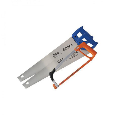Bahco Twin Pack Handsaw (244) & Hacksaw (317) Set - HANDSAWS - Beattys of Loughrea