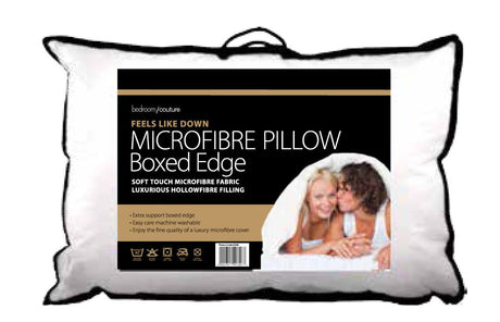 Feels Like Down Microfibre Pillow by Bedroom Couture - PILLOWS - Beattys of Loughrea