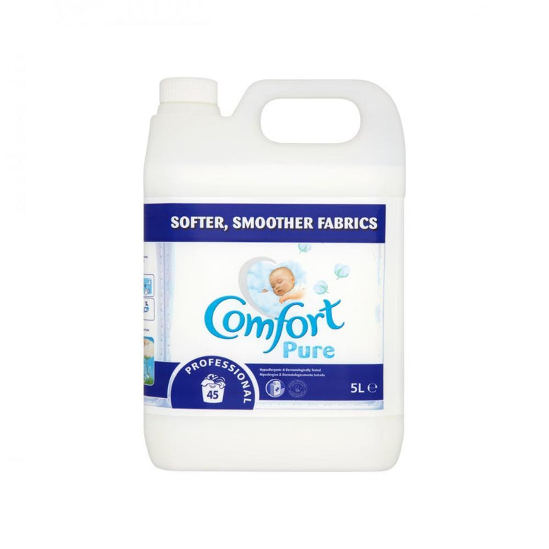 Comfort Pure Fabric Conditioner - 5ltr - CLEANING - LIQUID/POWDER CLEANER (1) - Beattys of Loughrea