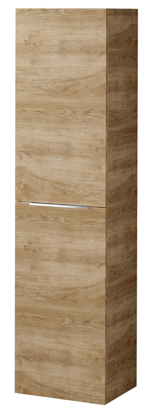 Bathroom Studio Kara 35cm Wall Column Natural Oak - VANITY UNITS - Beattys of Loughrea