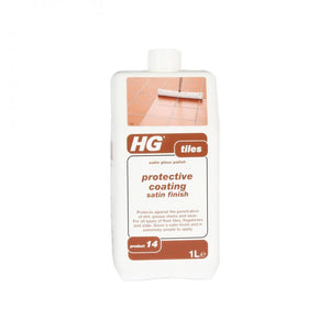 HG Tile Protective Coating Satin Finish - 1 Litre - SUGAR SOAP/MOULD KILLER - Beattys of Loughrea