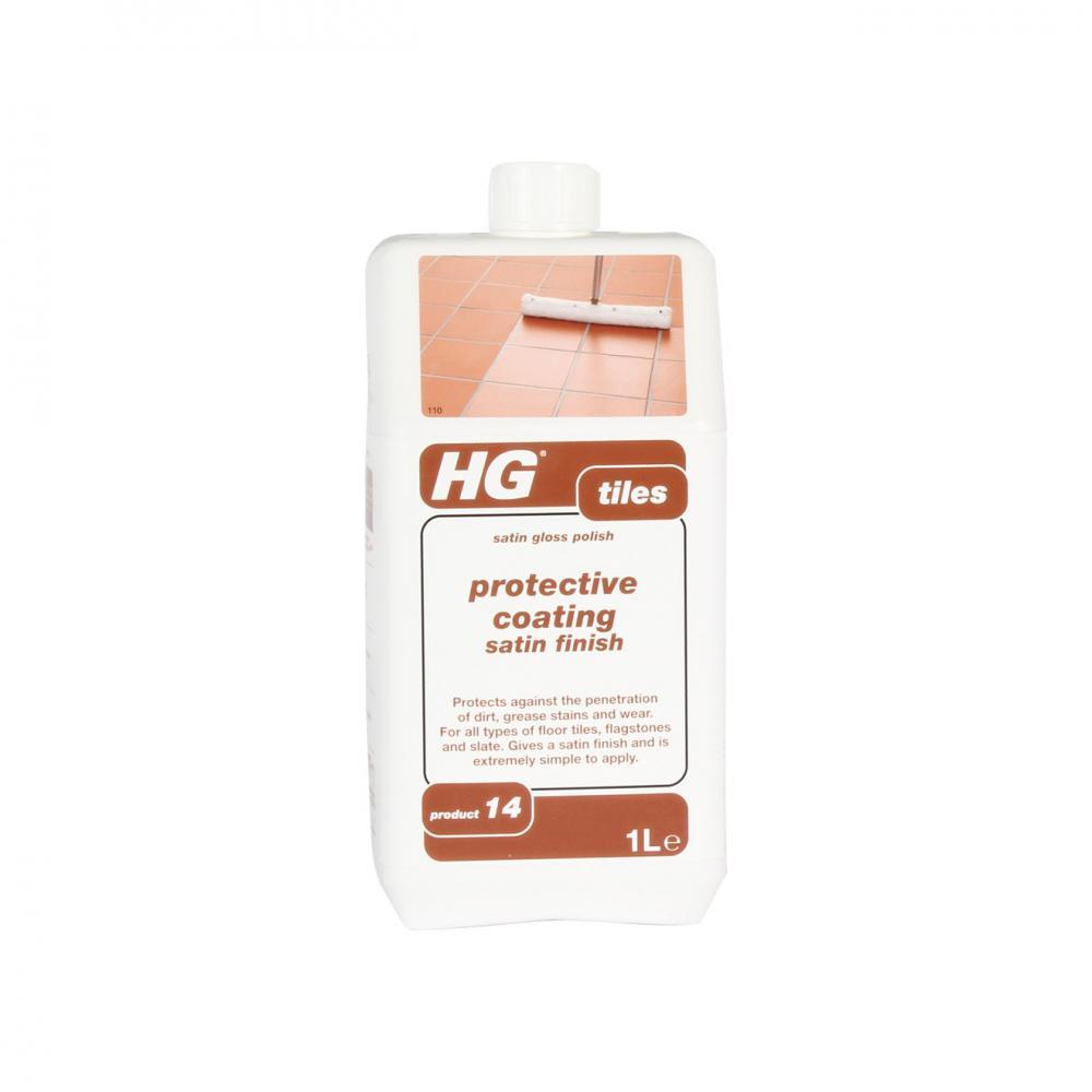 HG Tile Protective Coating Satin Finish - 1 Litre - SUGAR SOAP/MOULD KILLER - Beattys of Loughrea