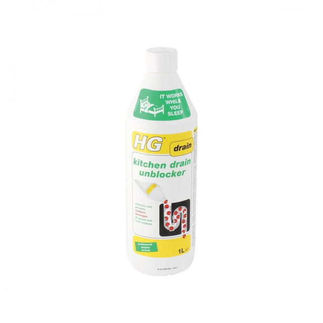 HG Liquid Drain Unblocker - 1ltr - CAUSTIC SODA/CESCLEAN - Beattys of Loughrea