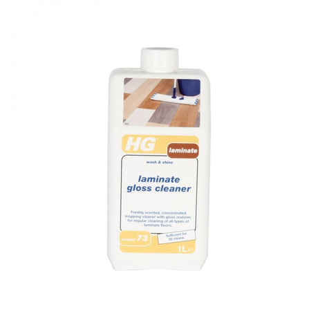 HG Laminate Gloss Cleaner - 1 Litre - SUGAR SOAP/MOULD KILLER - Beattys of Loughrea