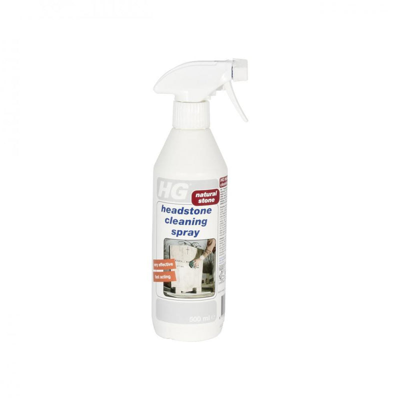 HG Headstone Cleaning Spray - 500ml - FUNGICIDE/TAR OIL - Beattys of Loughrea