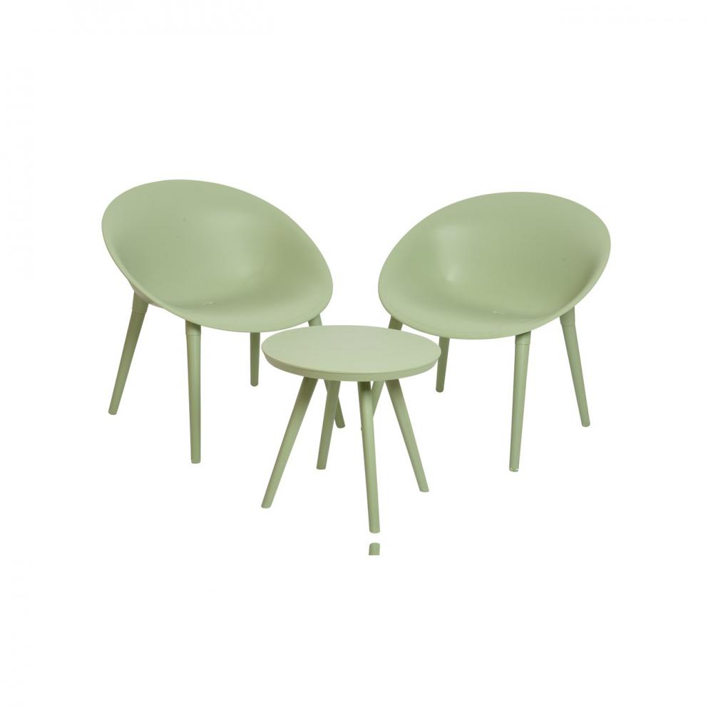 Madrid Bistro Set - Green - BISTRO SET 2 PERSON - Beattys of Loughrea