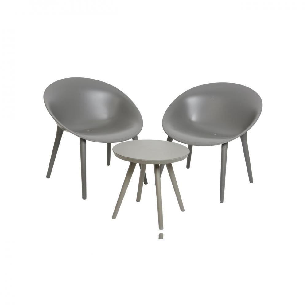 Madrid Bistro Set - Anthracite - BISTRO SET 2 PERSON - Beattys of Loughrea